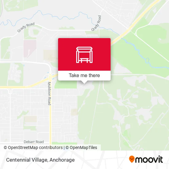 Mapa de Centennial Village