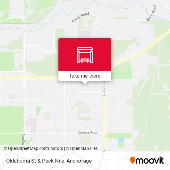 Mapa de Oklahoma St & Peck Nne