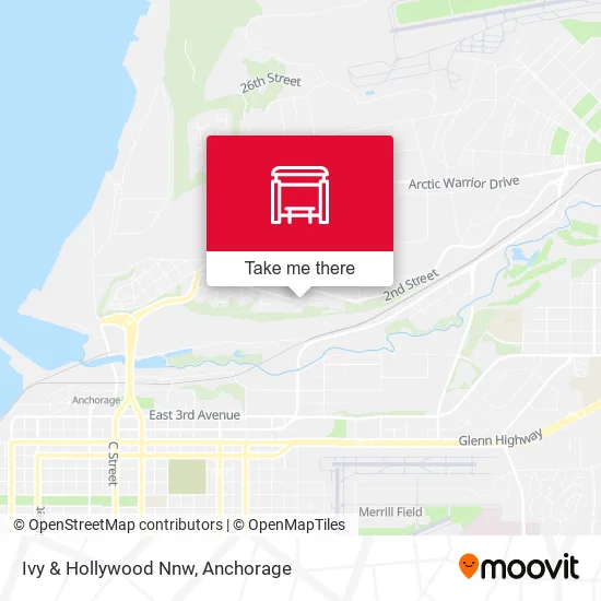 Ivy & Hollywood Nnw map