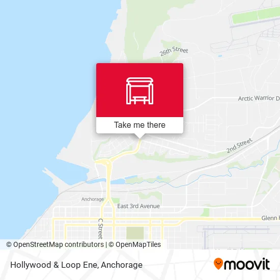 Hollywood & Loop Ene map