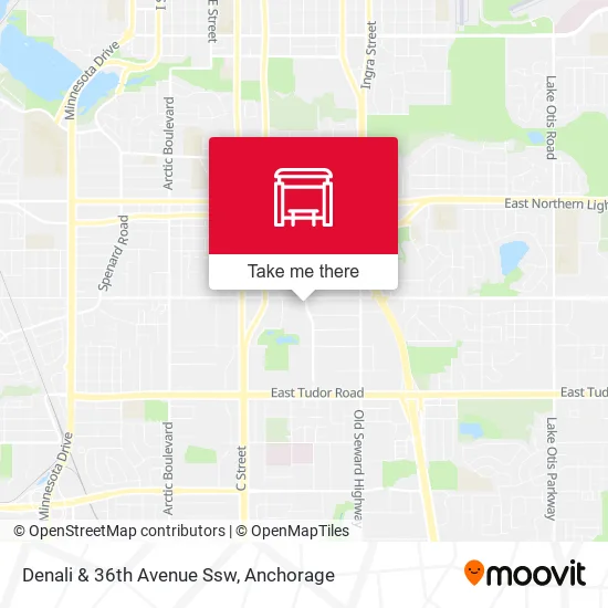 Denali & 36th Avenue Ssw map