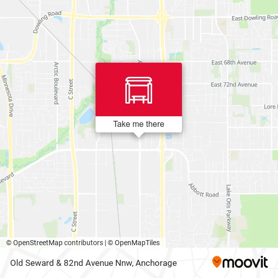 Old Seward & 82nd Avenue Nnw map