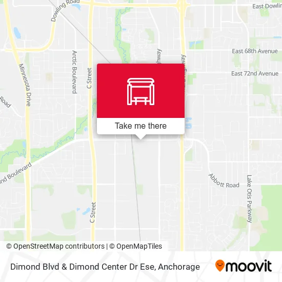 Dimond Blvd & Dimond Center Dr Ese map