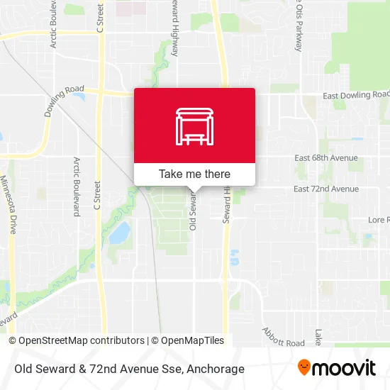 Old Seward & 72nd Avenue Sse map