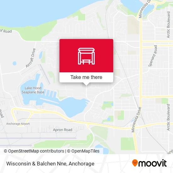 Wisconsin & Balchen Nne map
