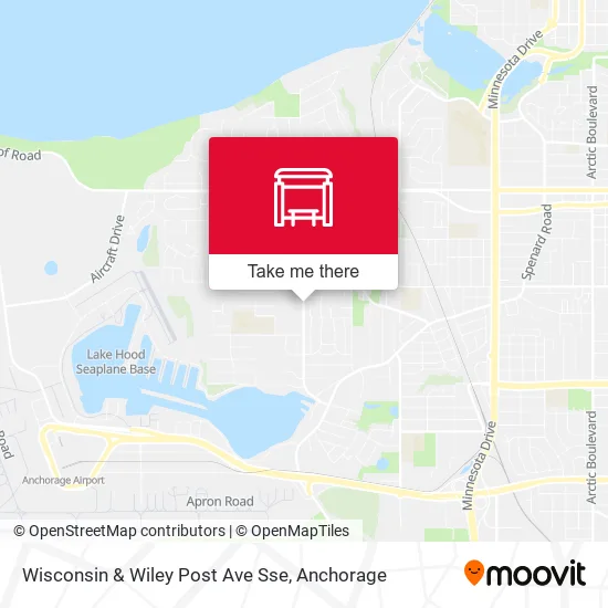 Wisconsin & Wiley Post Ave Sse map