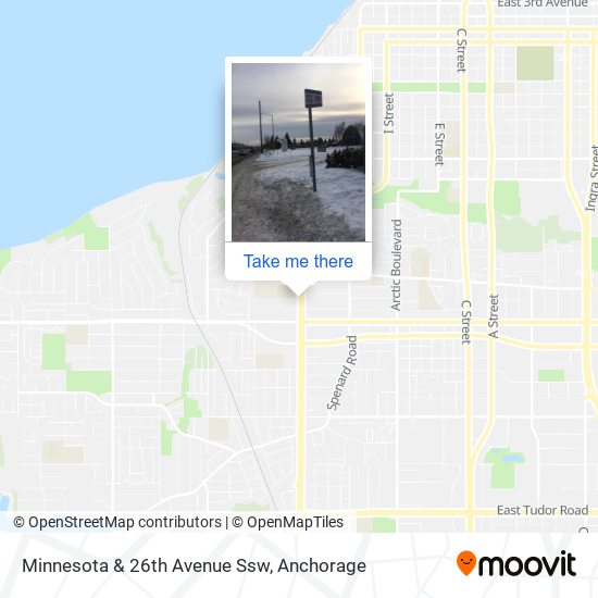 Minnesota & 26th Avenue Ssw map