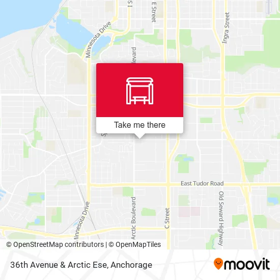 Mapa de 36th Avenue & Arctic Ese