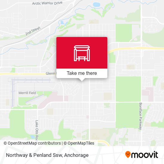 Northway & Penland Ssw map