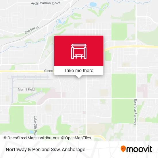 Northway & Penland Ssw map