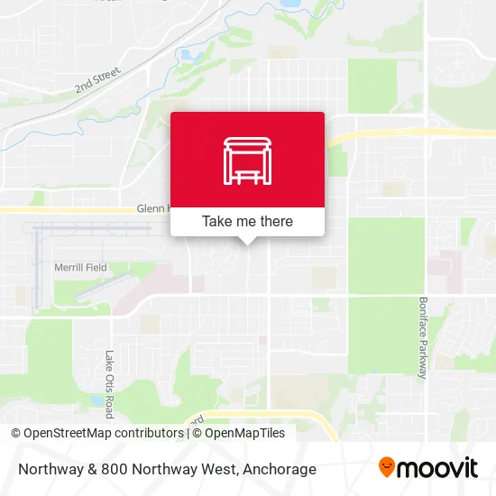 Northway & 800 Northway West map