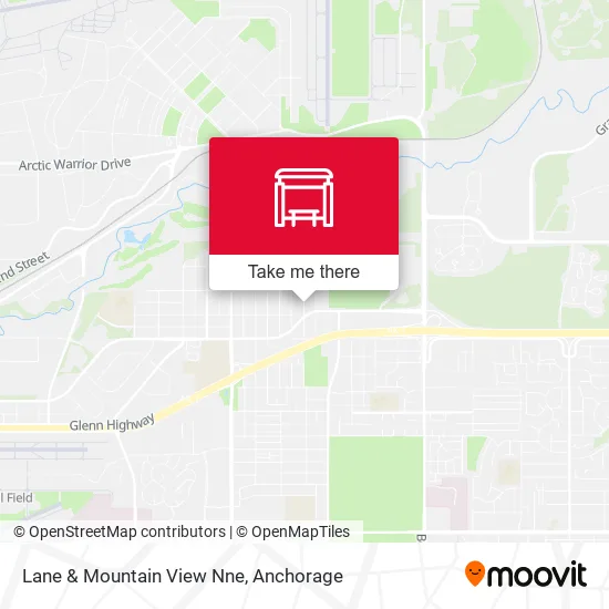 Mapa de Lane & Mountain View Nne