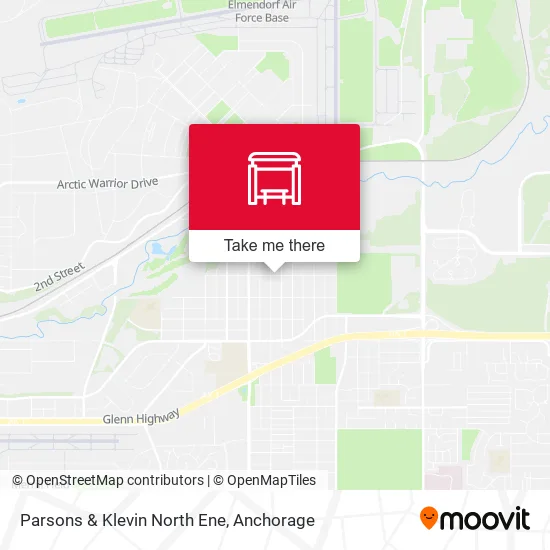 Parsons & Klevin North Ene map