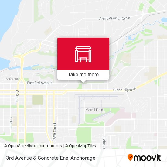 Mapa de 3rd Avenue & Concrete Ene