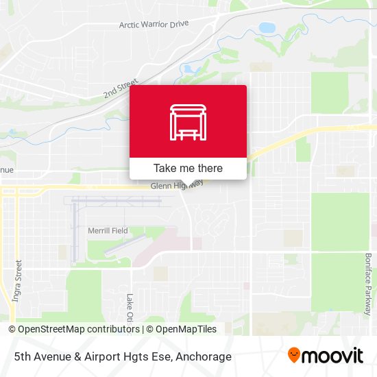 Mapa de 5th Avenue & Airport Hgts Ese