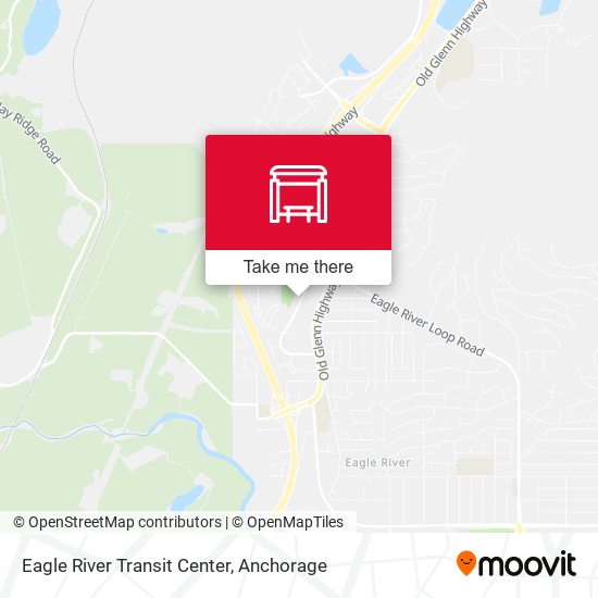 Mapa de Eagle River Transit Center