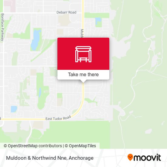 Muldoon & Northwind Nne map