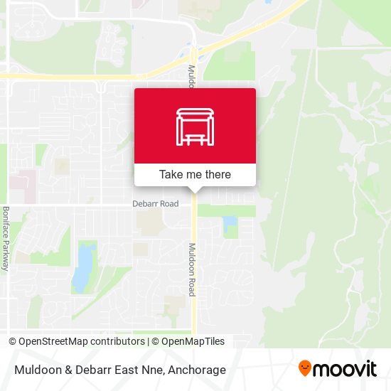 Muldoon & Debarr East Nne map