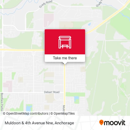 Muldoon & 4th Avenue Nne map