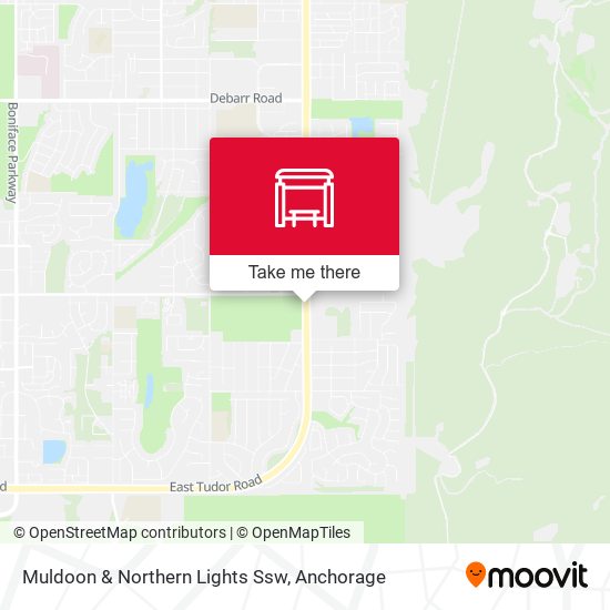 Muldoon & Northern Lights Ssw map