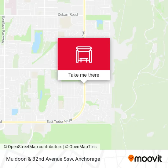 Muldoon & 32nd Avenue Ssw map