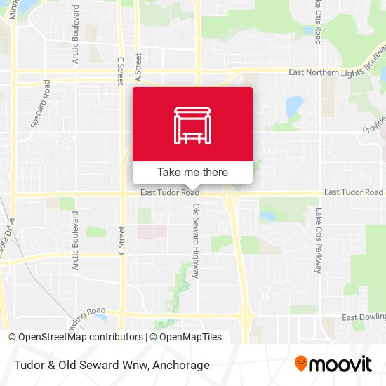 Tudor & Old Seward Wnw map