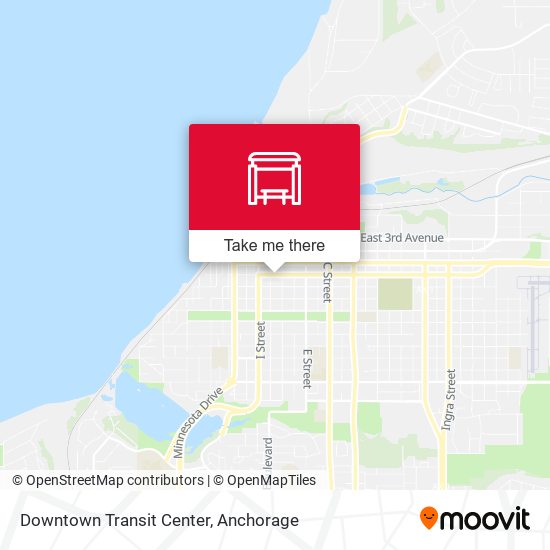 Downtown Transit Center map