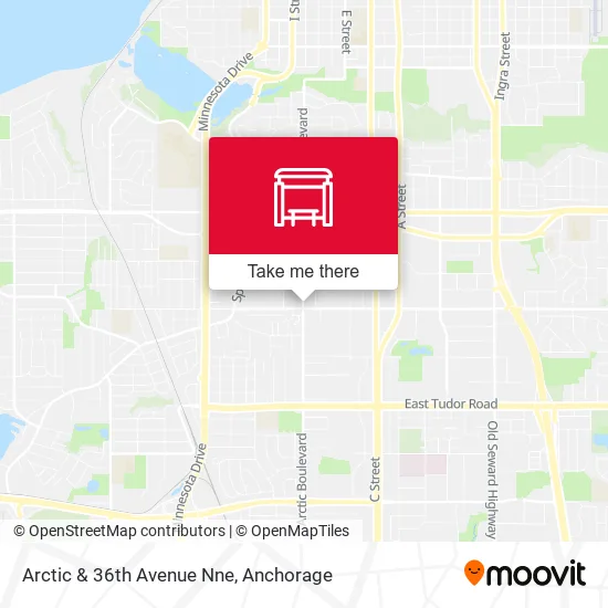 Arctic & 36th Avenue Nne map