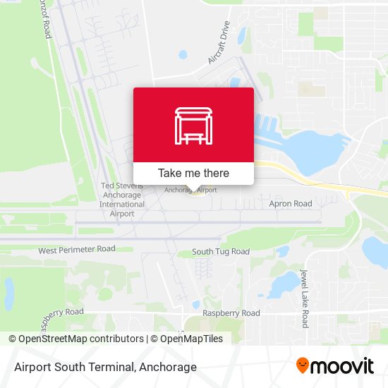 Airport South Terminal map