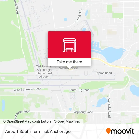 Mapa de Airport South Terminal