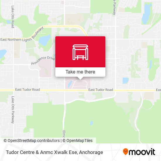 Tudor Centre & Anmc Xwalk Ese map