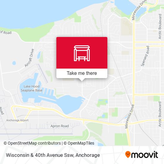 Wisconsin & 40th Avenue Ssw map