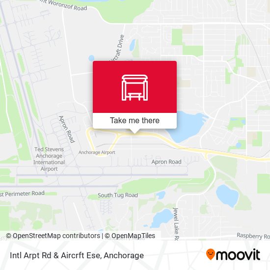 Intl Arpt Rd & Aircrft Ese map