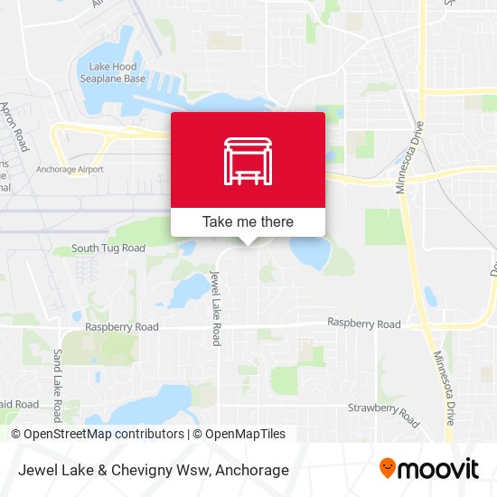 Mapa de Jewel Lake & Chevigny Wsw