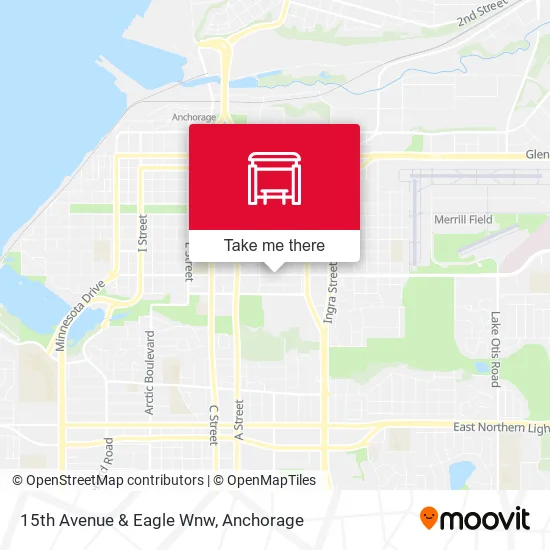 15th Avenue & Eagle Wnw map