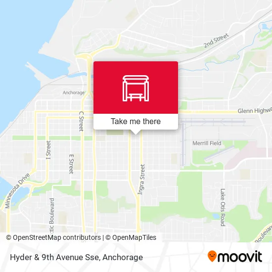 Hyder & 9th Avenue Sse map