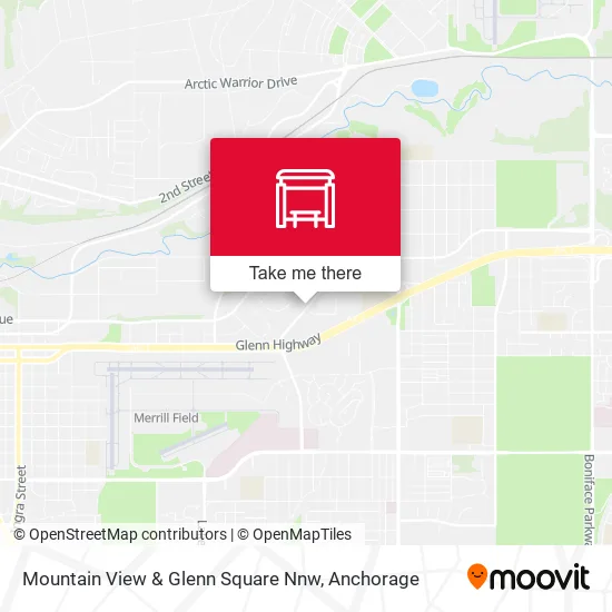Mountain View & Glenn Square Nnw map
