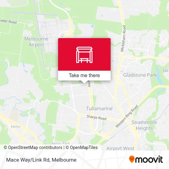 Mace Way/Link Rd map