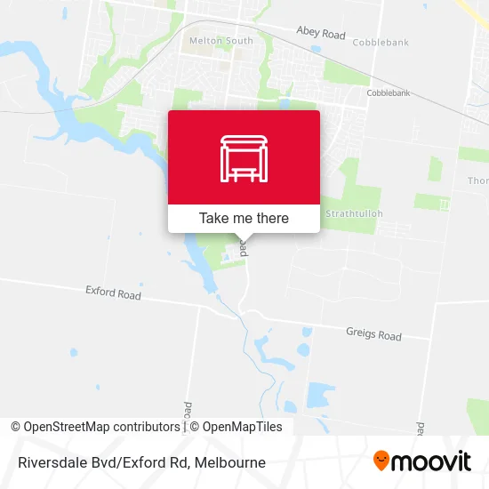 Mapa Riversdale Bvd/Exford Rd