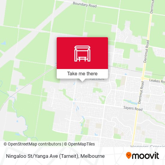 Ningaloo St / Yanga Ave (Tarneit) map