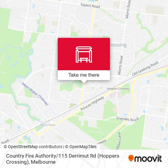 How to get to Country Fire Authority / 115 Derrimut Rd (Hoppers ...