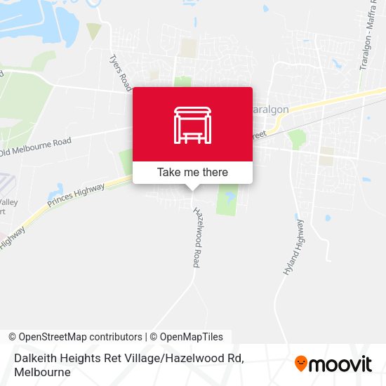Dalkeith Heights Ret Village / Hazelwood Rd map
