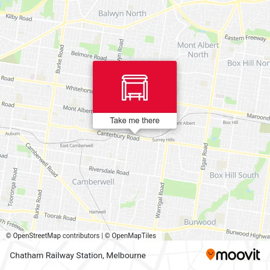Chatham Railway Station map