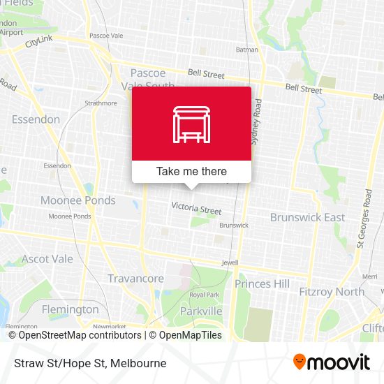 Straw St/Hope St map