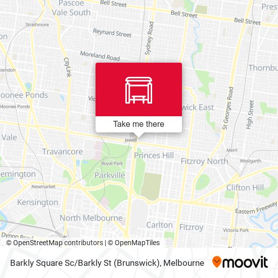 Barkly Square Sc / Barkly St (Brunswick) map