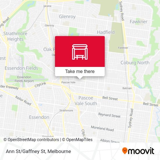 Ann St/Gaffney St map