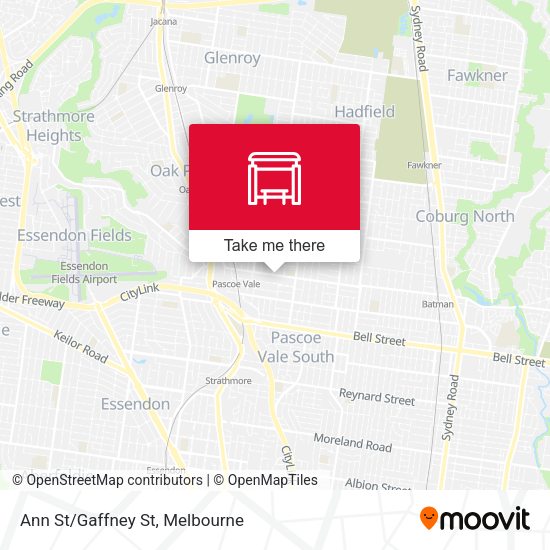 Ann St/Gaffney St map