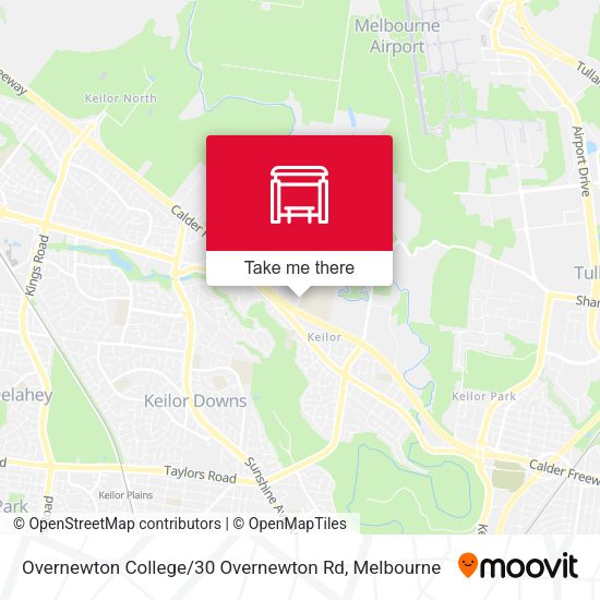 Overnewton College / 30 Overnewton Rd map
