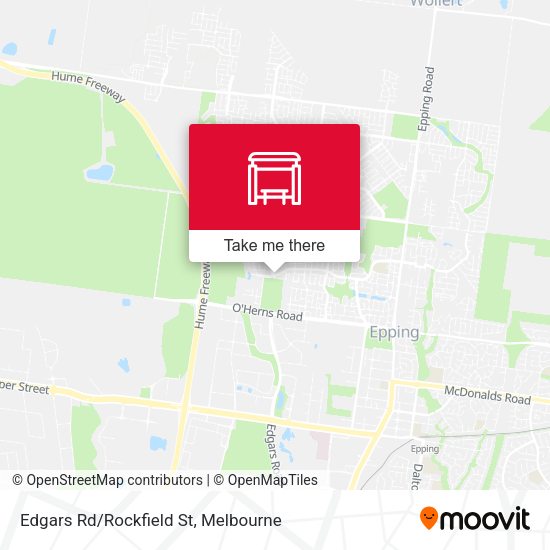 Edgars Rd/Rockfield St map
