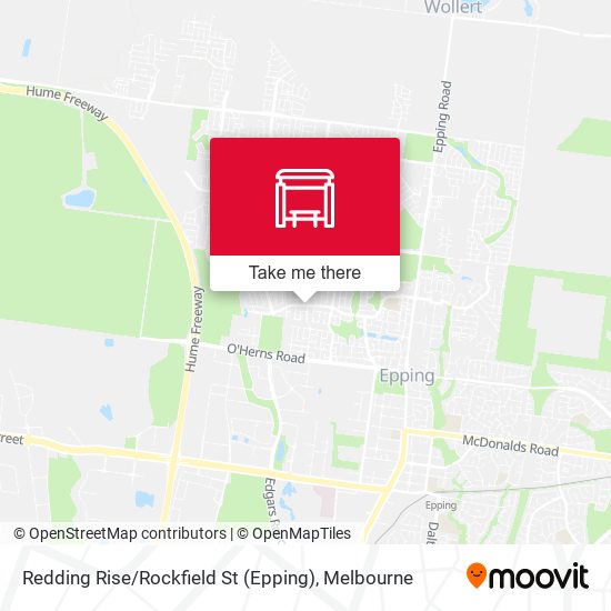 Redding Rise / Rockfield St (Epping) map